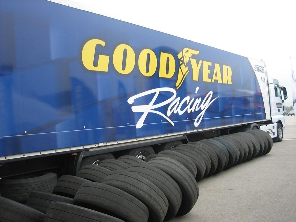 Content goodyear truck racing