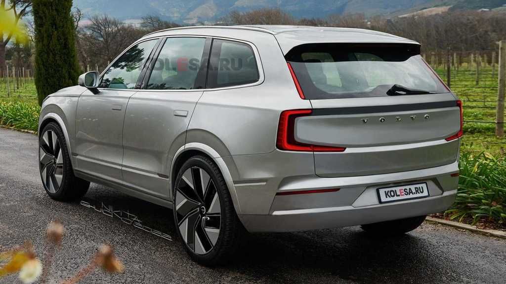 Content next generation volvo xc90 rendering based on patent images