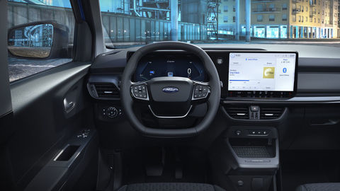 Thumb 2023 ford e transit courier interior 02