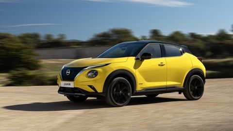 Thumb juke mc 2024   exterior   iconic yellow body color   n sport   dynamic front view source