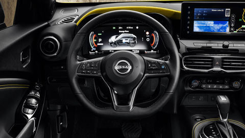 Thumb juke mc 2024   interior  iconic yellow body color   n sport   steering wheel