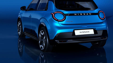 Thumb 4 view showing nissan name plate  micra badge and trunk door