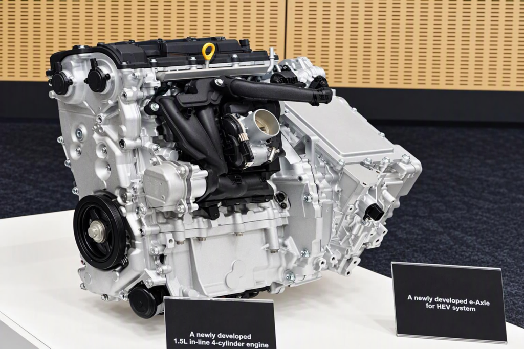 Content next generation hybrid 1 5l in line 4 cylinder engine