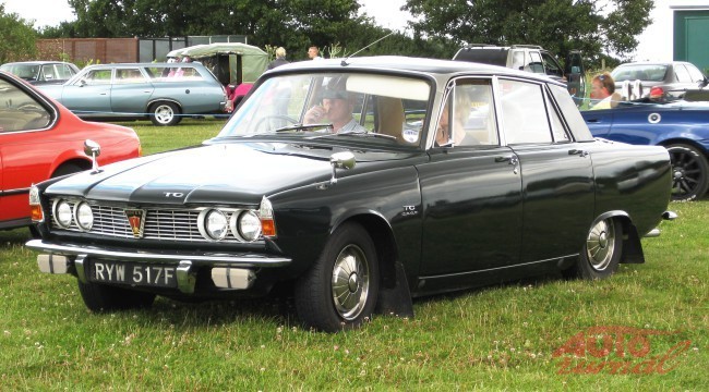 Prvy vitaz z roku 1964 Rover-2000