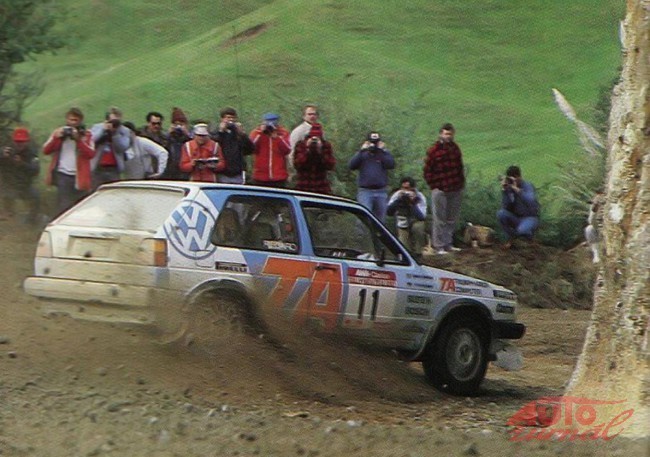 KennethErikssonPeter Diekmann Rally of New Zealand 1986