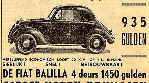 Thumb 953px fiat 508 balilla  advertisement  1939  netherlands
