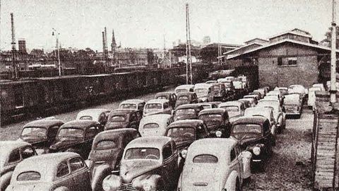 Thumb skoda 1101 in nederland foto auto kampioen 1947