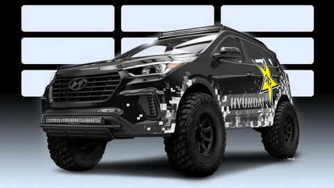 Thumb hyundai rockstar santafe concept