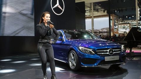 Thumb china only mercedes benz c class long gets launched in beijing live photos 9