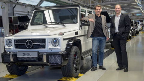 Thumb mercedes amg g63 on production line