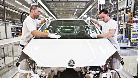 Thumb skoda production