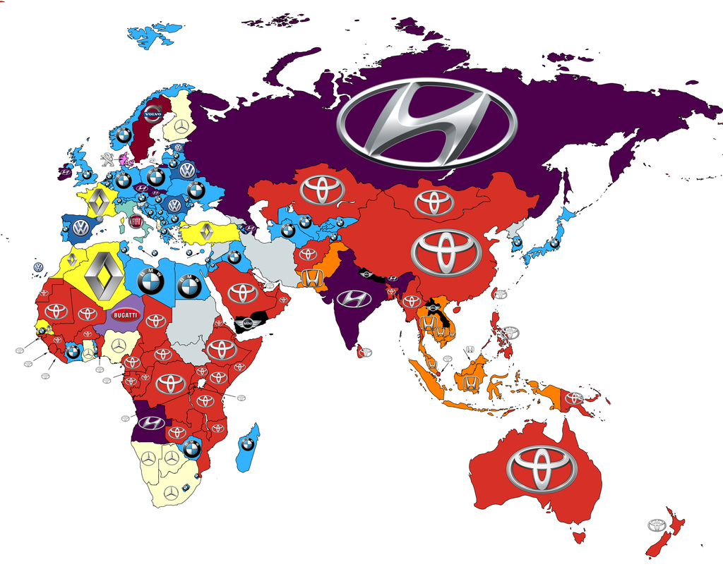 Карты игра какой страны. Карта Мировых брендов. Карта брендов мира. Распространенность бренда. Бренды автомобилей на карте мира.