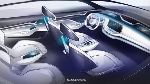 Thumb 170406 skoda previews interior of vision e 2