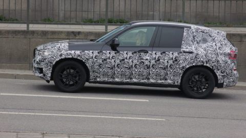 Thumb 2018 bmw x3 spy shots side view