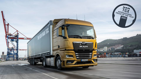 Titul Truck of theYear 2021 získal MAN TGX