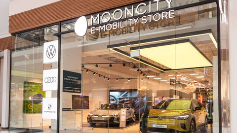 Mooncity e-mobility store v Auparku