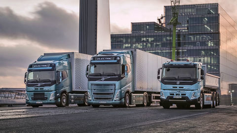 Elektrické portfólio Volvo Trucks