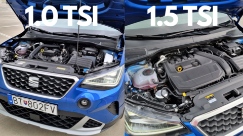 Motor 1.5 TSI a 1.0 TSI: Porovnali sme štvorvalcové a trojvalcové srdce v SEAT Arona 2021