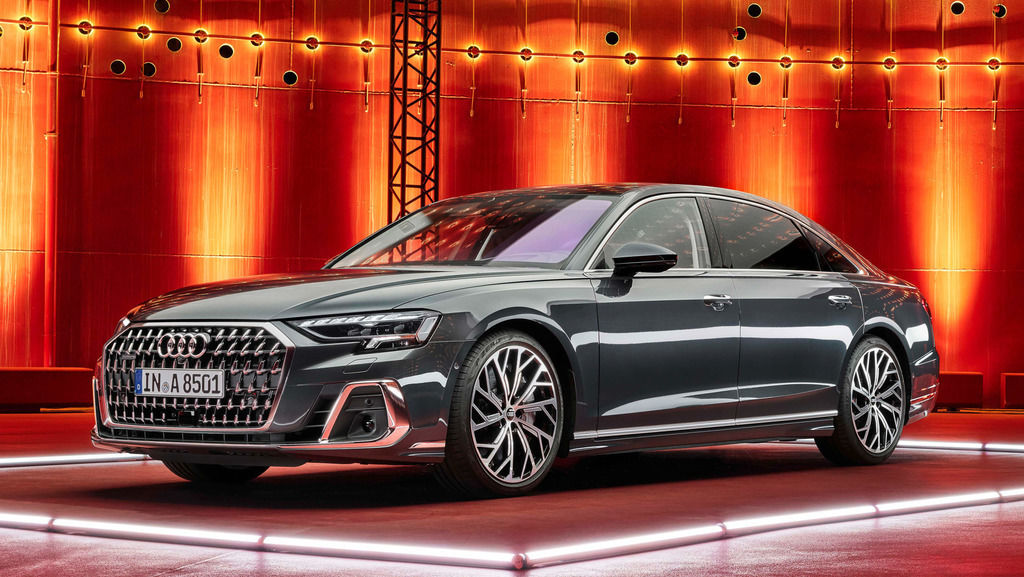 Audi A8 facelift 2022