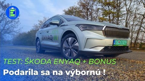 VIDEOTEST Škoda ENYAQ iV 80: Technika pod drobnohľadom + zmeranie kapacity batérie