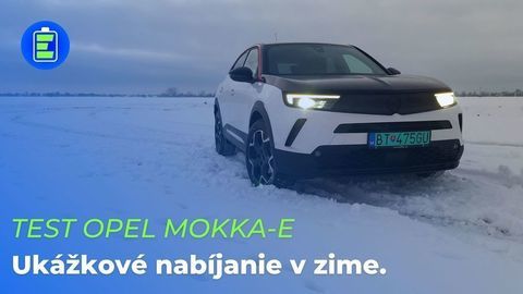 VIDEOTEST Opel Mokka-e 50kWh: Chutná káva v zime
