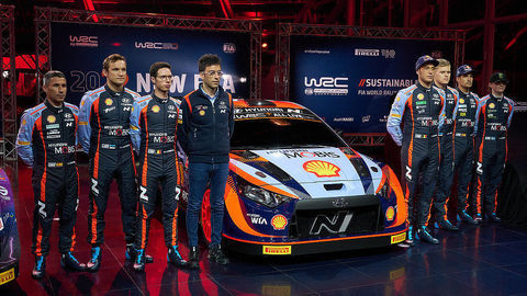 Hyundai vstupuje do novej éry WRC s hybridným špeciálom i20 N Rally1 