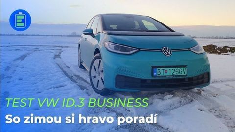 ZIMNÝ TEST Volkswagen ID.3 Business 58 kWh: So zimou si hravo poradí