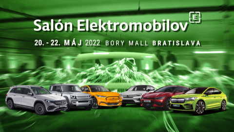 Salón Elektromobilov 2022 opäť v Bratislave. Návštevníkov čakajú aj testovacie jazdy