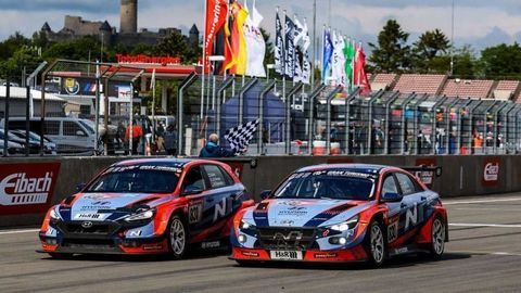 Hyundai obsadil 1. a 2. miesto v triede TCR na legendárnej 24-hodinovke Nürburgring