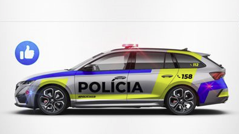Polícia SR zmení polep policajných áut. Za finálnu verziu môžete hlasovať!