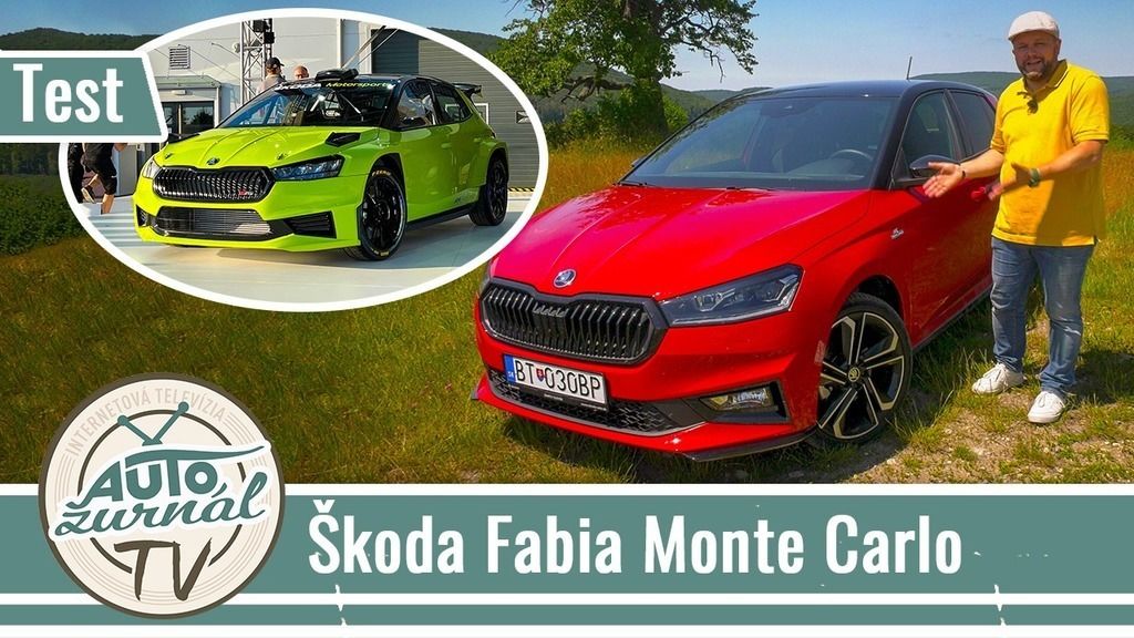 Skoda Fabia Monte Carlo 2022 test video