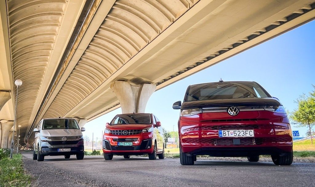 VW Multivan T7 sme porovnali s T6.1 a Zafirou: Budete ho milovať pre motor Golfu GTI a podvozok (VIDEOTEST)