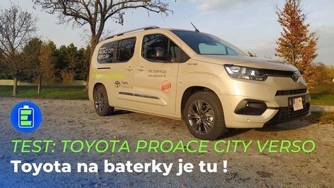 VIDEOTEST Toyota Proace City Verso EV (Elektromobil)