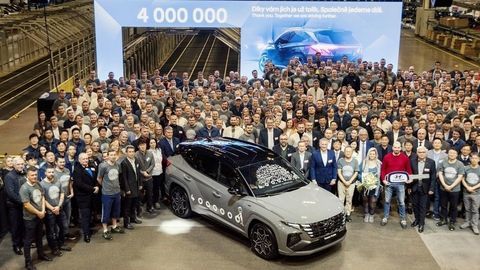 4-miliónty Hyundai z Nošovíc