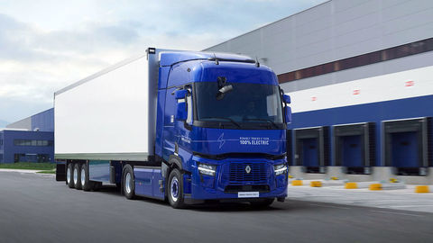 Vizuálna identita e-truckov Renault Trucks