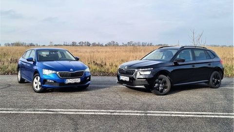 Škoda Kamiq 1.0 TSI a Škoda Scala 1.0 TSI : Ktorá je viac rodinným autom? (VIDEOTEST)