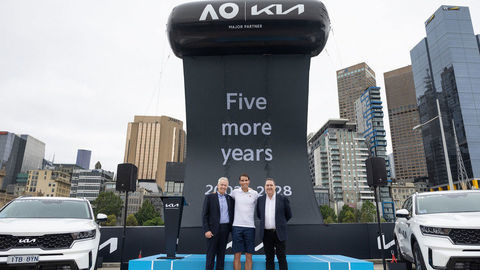 Kia a Australian Open predĺžili spoluprácu 