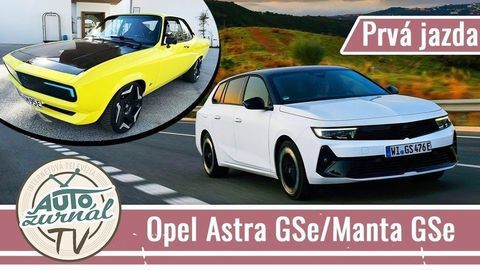 Opel Astra GSe ST/Opel Manta GSe: Starý a nový svet s príchuťou elektriny (VIDEO)