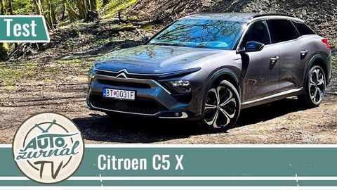 Citroën C5 X 1.6 PureTech: Veľmi dobre postavený Citroën (VIDEOTEST)