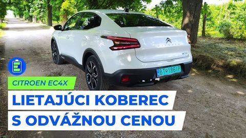 VIDEOTEST Citroën eC4X: Lietajúci koberec s odvážnou cenou