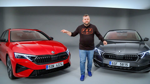 Škoda Octavia facelift 2024: Prvý dotyk (VIDEO)