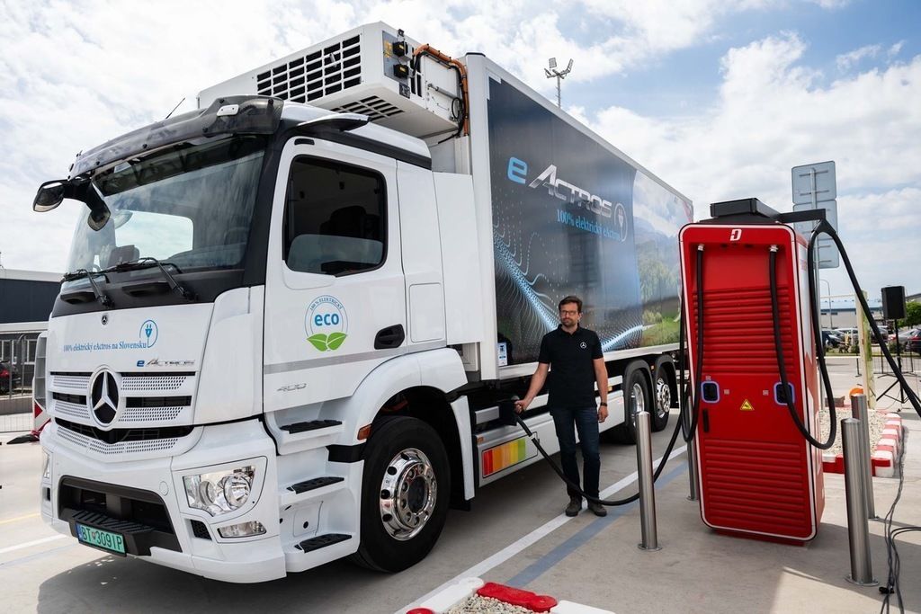 ZSE Drive otvára prvú nabíjaciu lokalitu pre nákladné elektromobily