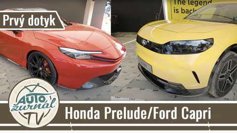 Honda Prelude a Ford Capri 2025 naživo z Goodwood (VIDEO)