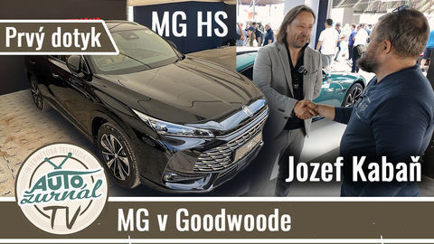 Nové MG HS a rozhovor s Jozefom Kabaňom o MG Cyber GTS, na ktorom sa už podieľal (VIDEO)
