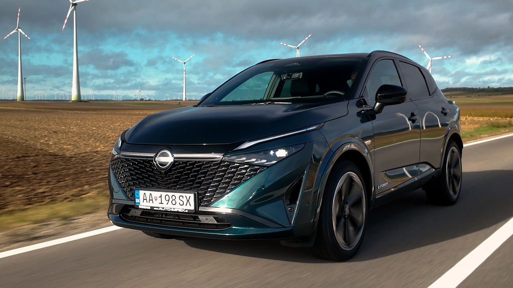 Qashqai facelift test