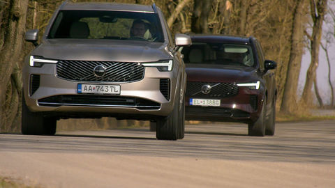 2025 Volvo XC90 B5 vs XC90 T8: Švédsky Lexus (VIDEOTEST)