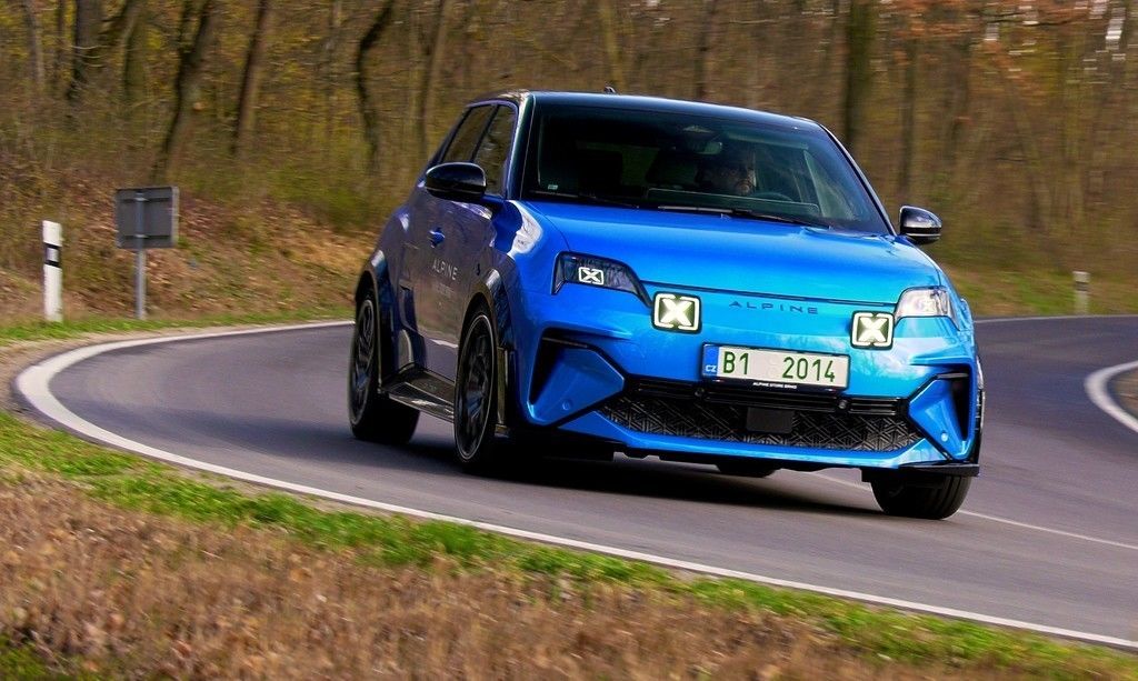 Alpine a290 gts test video