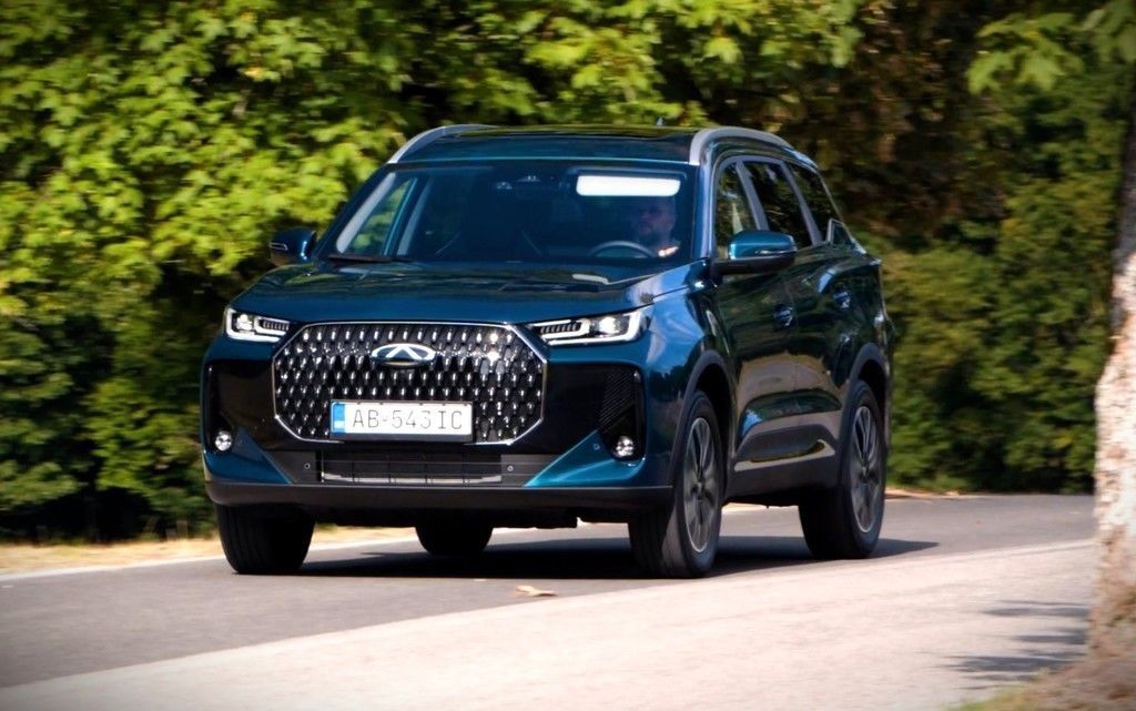 cherry tiggo 7 hybrid test video