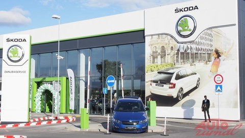 Prvý úplne nový showroom Škoda