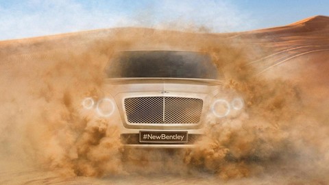 Bentley prvýkrát ukázalo sériové SUV